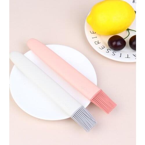 BBQ Brush Silicone Baking Cake Bread Pastry Liquid Oil Butter Food Steak Pen Tube Brush Barbecue Kitchen Accessories Tool