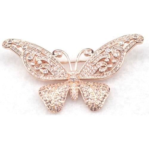 29x50mm butterfly style brooch classical brooch for woman for gift for party