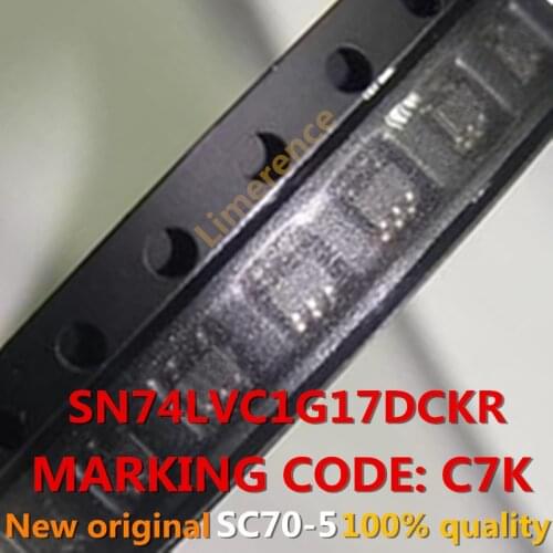 10PCS SN74LVC1G17DCKR SC70-5 MARKING CODE: C7K Support the BOM one-stop supporting services