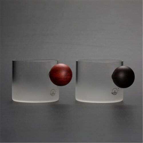 Transparent Glass Cup With the Special Handle Tea Drinkware Milk office Cups the Best birthday Gift with gift Box