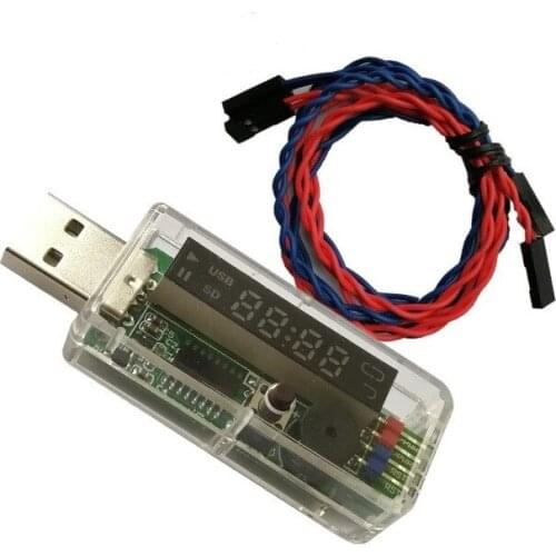 USB Watchdog Card Digital Display Unattended Automatic Restart Blue Screen Crash Timer Reboot For Gaming Server BTC Miner Mining