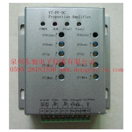High-precision Double Proportional Amplifier Board VT-PF-DC Electro-hydraulic Proportional Valve Amplifier
