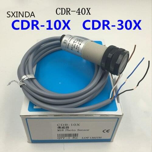 2Pcs New original photoelectric sensor CDR-10X CDR-30X CDR-40X DC12V-24V photoelectric switch