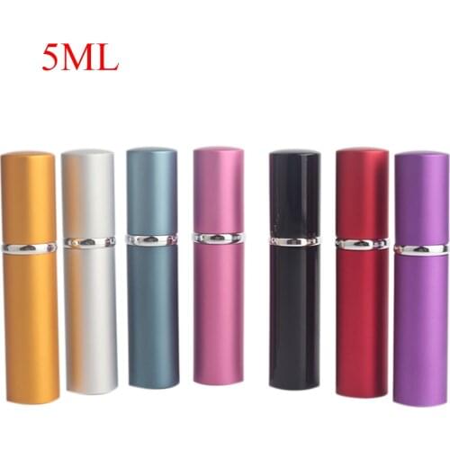 5ml 10ml Empty Refillable Perfume Bottle With Spray Portable Mini Travel Size Cosmetics Container Perfume Lotion Spray Atomizer
