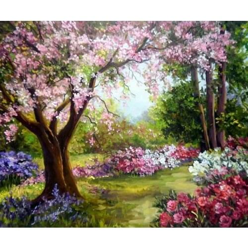 A20968 11CT/14CT/18CT/25CT/28CT tree patterns Counted Cross Stitch DIY Cross Stitch Kits Embroidery Needlework Sets