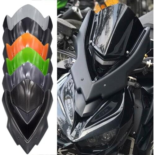 For Kawasaki Z1000 2014-2020 Z-1000 Z 1000 Motorcycle sun visor windshield sports carbon fiber windshield windshield