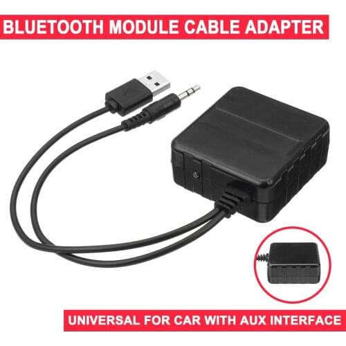 Car bluetooth Module AUX Input Audio Cable Adapter Universal USB 3.5mm AUX Music Player Adapter