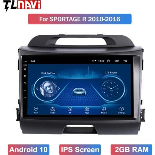 Android 10 car multimedia player car dvd for KIA sportage R 2011 2012 2013 2014 2015 head unit gps navigation Radio