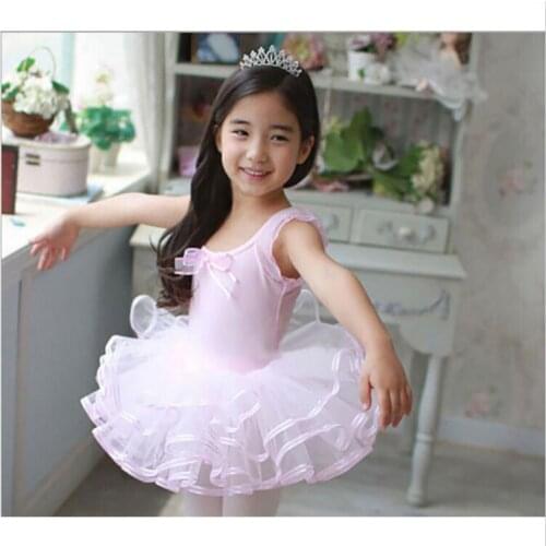Kids Tutu Ballet Dress for Children, Pink Fancy Dress Ballet Dance Costumes for Kids,Child Dance Costume Toddler Girls Dancewear