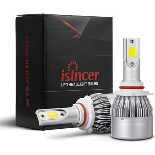 ISincer Car Headlight 80W 8000lm Fog Light Auto Bulb Headlamp Car LED Light 6000K Light H7 H4 LED H8/H11 HB3/9005 HB4/9006 H1