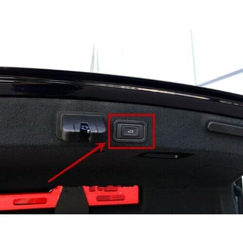 Push Button For Electric Trunk Lid Lock For Audi A6 C6 / Q5 / Q7