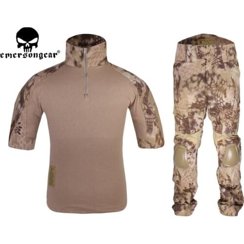 EMERSON Navy Seals Combat Set-Summer Edition Suits em6926 HLD with knee pads Military uniform free shipping Is the lowest price