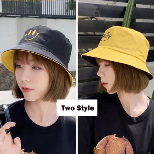 Summer Sun Hat Reversible Duck Bucket Hat for Men Women Cotton Bob Sad Boys Panama Fold Girls Beach Travel Outdoor Fisherman Hat