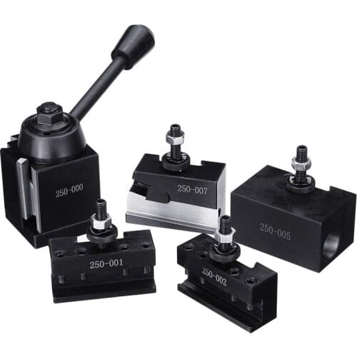 DMC-250-000 Wedge GIB Type Quick Change Tools Kit Tool Post 250 001-010 Tool Holder For Lathe Tools