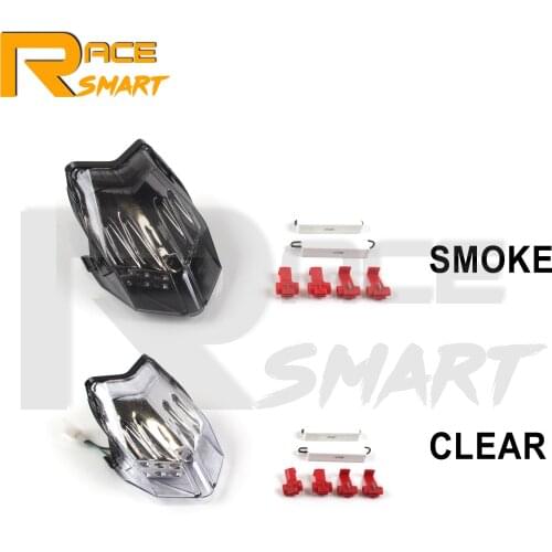 1 Set Motorcycle LED Turn Signals Rear Brake Tail Light Taillight For MV AGUSTA F3 2011 2012 2013 High Quality Accessories Smoke