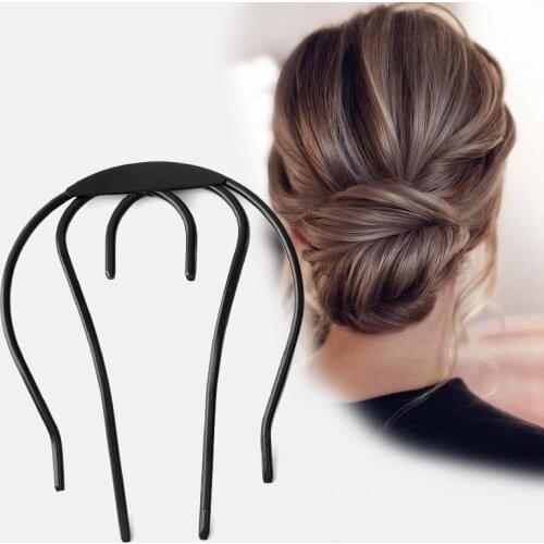 New DIY Tool Hair Accessories Simple Donuts Bud Headband Ball French Twist French Magic Bun Maker Sweet Hairbands Braider