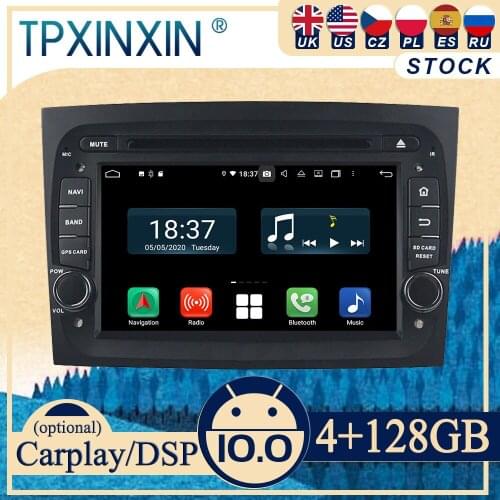 PX6 For Fiat Doblo 2015 Android10 Carplay Radio Player Car GPS Navigation Head Unit Car Stereo WIFI DSP BT