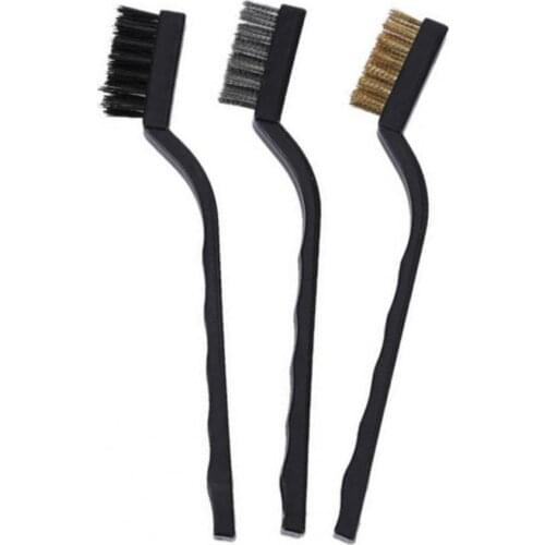 Wire Cleaning Brushes Stable Anti-rust Mini Rust Removal Steel Clean Toothbrushes Brush Polishing Rust Remover Gadgets Hand Tool