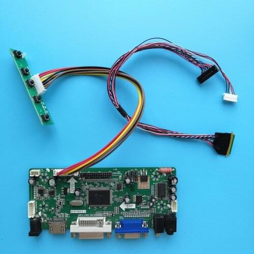 VGA DVI LCD LED LVDS 40pin 2019 controller board M.NT68676 HDMI audio driver kit DIY for LTN145AT01-H02 1366X768 screen cable