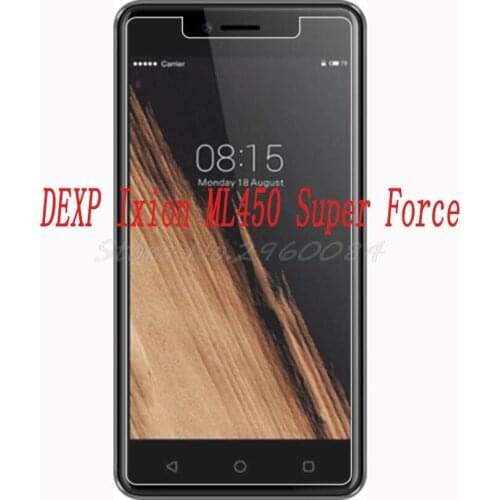 Smartphone Tempered Glass for DEXP Ixion ML450 Super Force 9H Protective Film Screen Protector cover phone