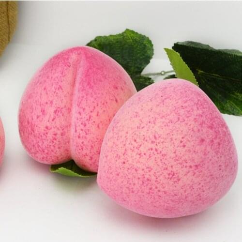 050 Fake Peach fruit bubble fake fruit peach model fruit peach