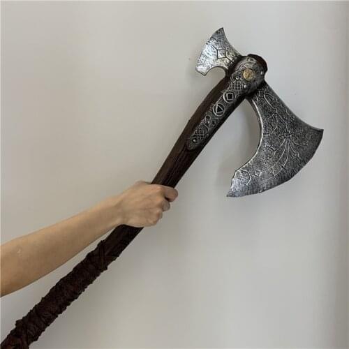 1:1 Cosplay War Beast Axe Pirate Ghost Axe Prop Weapon Role Playing Game Movie Cos Axe PU Weapon Model Toy Prop 93cm
