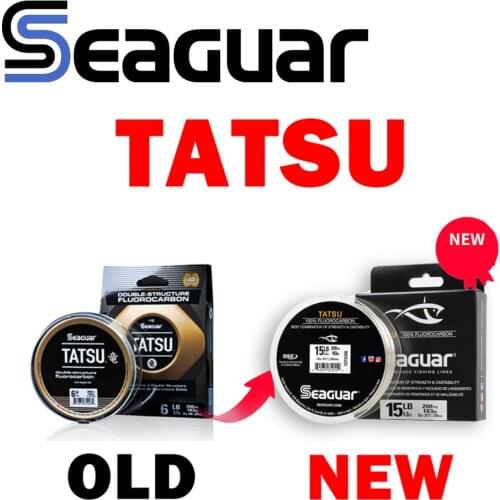 100% New Original SEAGUAR TATSU fishing line 6LB-15LB 100% FLUOROCARBON DSF Competitive level Fishing Lines 200Y/183M
