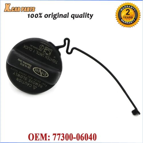 77300-06040 Car Fuel Tank Gas Filler Cap Lid Tether Threaded Fit For Toyota 4Runner Camry Corolla Highlander Lexus ES350 GS350