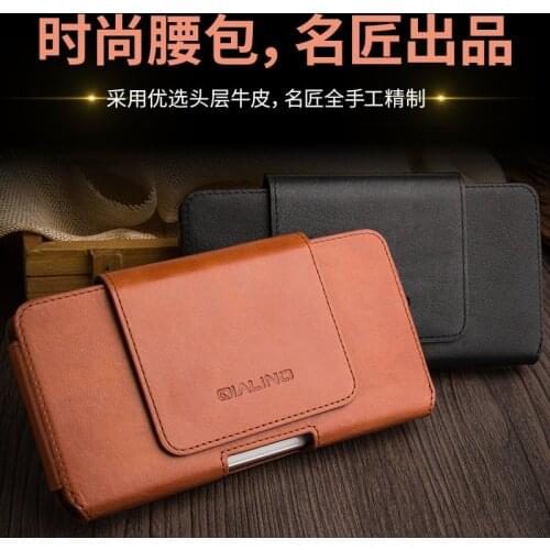 Genuine Leather Pocket Bag Shell Case for iPhone 7 8 Plus Bussiness Handmade Holsters Wallet Cover for iPhone 7 8 Plus