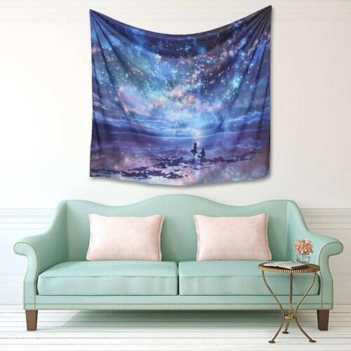 150x130cm Colorful Hanging Wall Tapestry Dorm Cover Bedspread Yoga Beach Towel Throw Blanket Mat Home Living Room Decoration