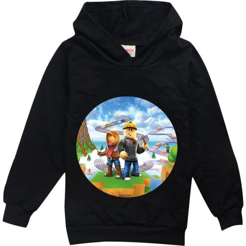 Sweatshirt Robloxing Child For Hooded Top Cloth Fall Winter Kid 3D Print Casual Hoodies Child Game Sport Cotton T Shirt Clothing