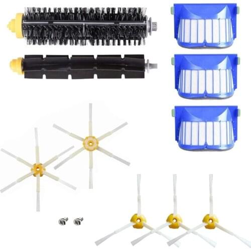 Centre Roller Side Brush Hepa Filter for iRobot Roomba 600 Series 605 606 616 620 650 655 660 676 680 690 Robot Vacuum Cleaner