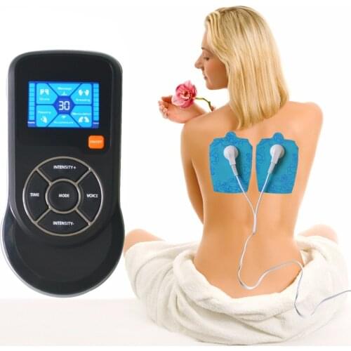 Electronic Voice Massager Digital Meridian Physiotherapy Body Neck Relaxation Pain Relief Muscle Stimulation Instrument