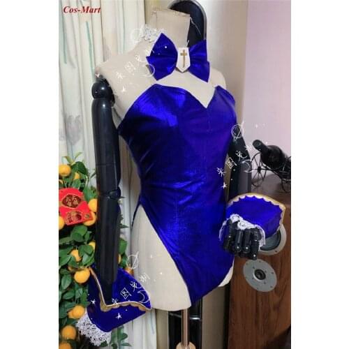 Hot Game Genshin Impact Barbara Cosplay Costume Fashion Sexy Bunny Girl Uniform Activity Party Role Play Clothing Custom-Make
