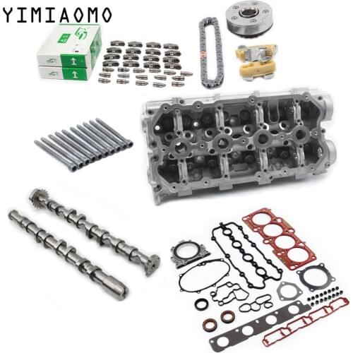 Engine Repair Kit 06D103351D Cylinder Head Camshaft Gasket Seals Head Bolts Timing Chain Tensioner Kit For 2.0T Audi A4 VW Seat