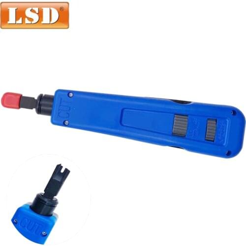 LS-914 Network Cable impact krone tool module block insertion punch down tool 110 type patch panel hookup Computer tool