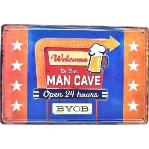 Beach Beer We Can Do It Retro 3D Embossed Metal Tin Signs Vintage Bar Pub Car Decorative Plates Home Wall Stickers Iron Plaque