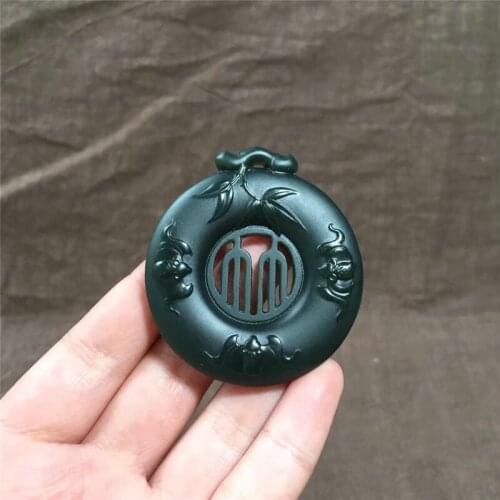 Hetian jade jade fine bamboo knot sign pendant section high rise jade pendant jewelry hp49