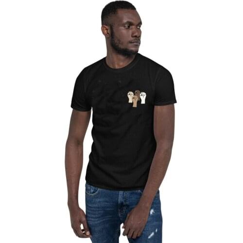 Sunfiz YF New Summer Women Men Clothing Black Lives Matter Unisex Tee Men Women Tumblr Slogan Tee Equality Freedom Justice Tee