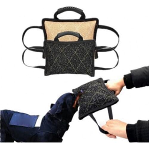 2021 New Dog Bite Tug Toy With Rope Large Dogs Interactive Chew Toy Pet Training Play Bite Resistant Pet Pull Pillow Toy Durable