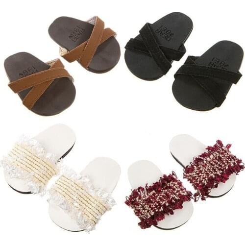 2021 New Pattern Fashion Sandals Fit 18Inch American 43cm Baby Doll Clothes Accessories,Girls Toys,Generation