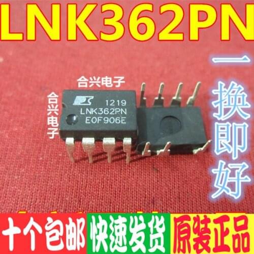 Brand New Imported Original Lnk362pn Lnk362p Direct Plug LCD Power Management Chip Dip-7
