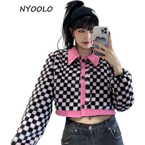 Женские куртки с мехом NYOOLO China At AliExpress