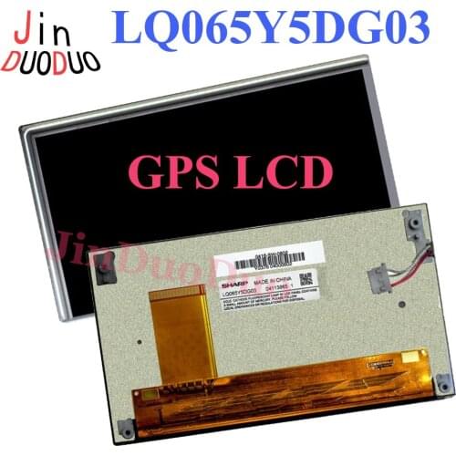 Original 6.5'' LCD Display Screen LQ065Y5DG03 For Hyundai Car DVD GPS Navigation Audio LCD Replacement