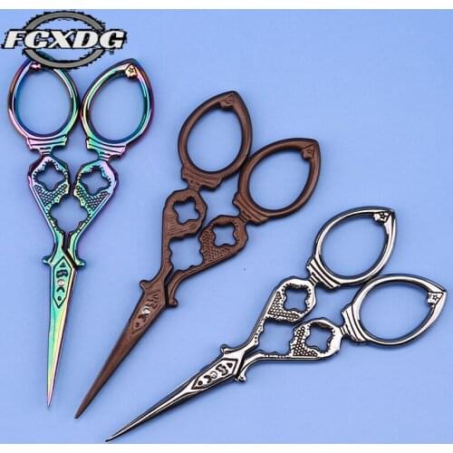 Stainless Steel Professional Tailor Scissors for Sewing and Needlework DIY Sewing Tool Zig Zag Fabric Scissors Craft Scissors