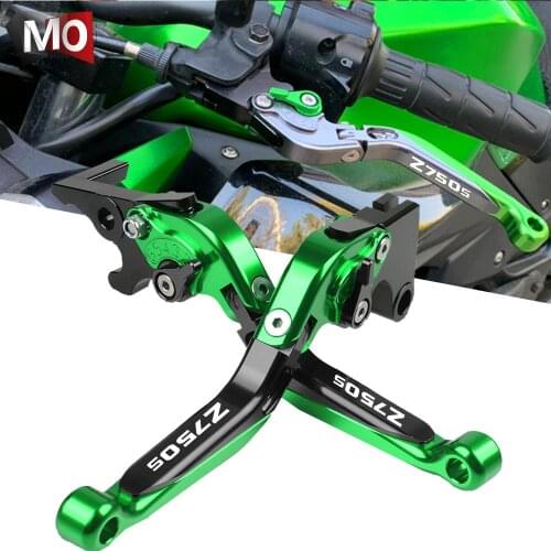 Motorcycle Accessories Extendable Folding Adjustable Handle Brake Clutch Levers For KAWASAKI Z750S Z 750 Z750 S 2006 2007 2008