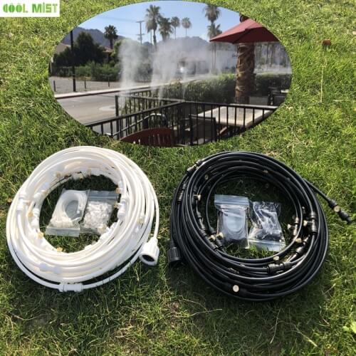 S032 DIY Plant Garden Hose Micro Home Sprinkler System 15M Mister System China Wholesale Low Pressure Cooling Water Patio Spray