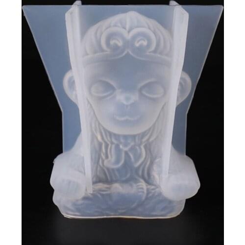 Cute Resin Casting 3D Silicone Mold Shape Mould For Candle Soap DIY Molding