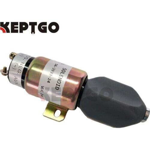 1751-2467UIB1S5A 1751-24E7U1S1S5A 3864274 24v Shutoff Stop Solenoid Valve For Cummins