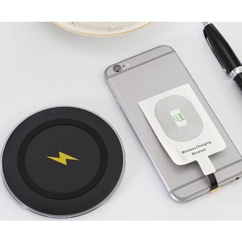 Ultrathin Mobile Wireless Charger Phone Charging Pad for iPhone 8 Plus X Samsung Galaxy Note 8 S8 New Arrival